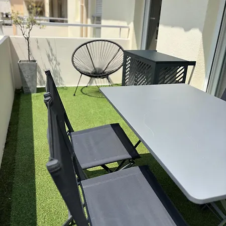 Апартаменты Super T2 Renove Apercu Toutes Commodites Антиб