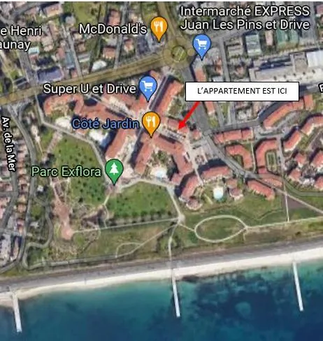 Lejlighed Super T2 Renove Apercu Toutes Commodites Antibes